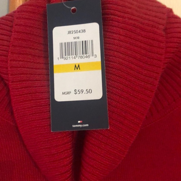 Red turtle neck sweater - Picture 2 of 2